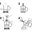 cilio Cappuccino Creamer CLASSIC - 3 Tassen