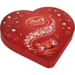 Lindt LINDOR Herz Box Milch - 325 g