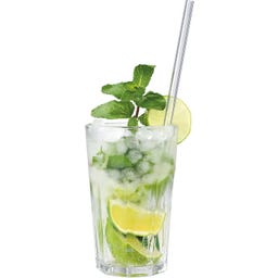 cilio VETRO Straight Straws - Set of 4 - 1 Set