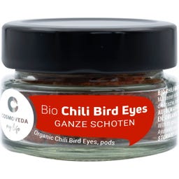Cosmoveda Organic Bird's Eye Chillies, Whole - 10 g