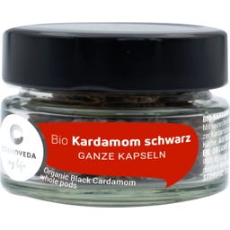 Cosmoveda Kardamom schwarz, ganz - Bio - 18 g