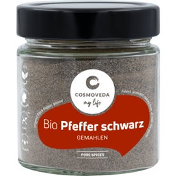 Cosmoveda Pfeffer schwarz gemahlen Bio - 100 g