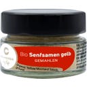 Organiczne żółte nasiona gorczycy mielone - 35 g