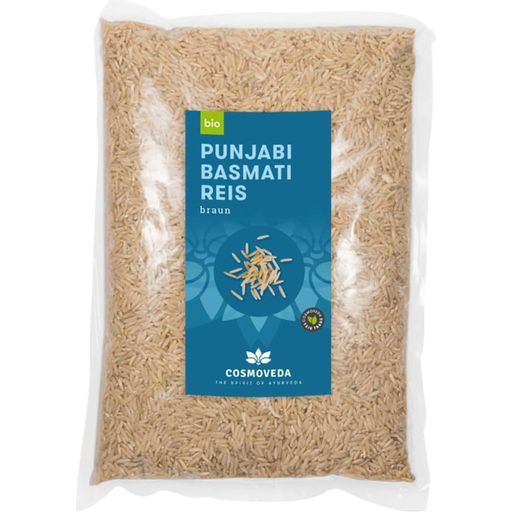 Cosmoveda Punjabi Basmati rjavi riž - Bio - 1 kg