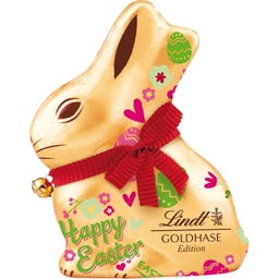 Lindt Gold Bunny - Message Edition - Happy Easter