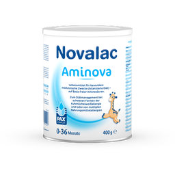 Začetna formula za dojenčke pri alergiji na kravje mlečne beljakovine Aminova - 400 g