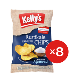 Kelly's Rustikale Erdäpfelchips Alpensalz