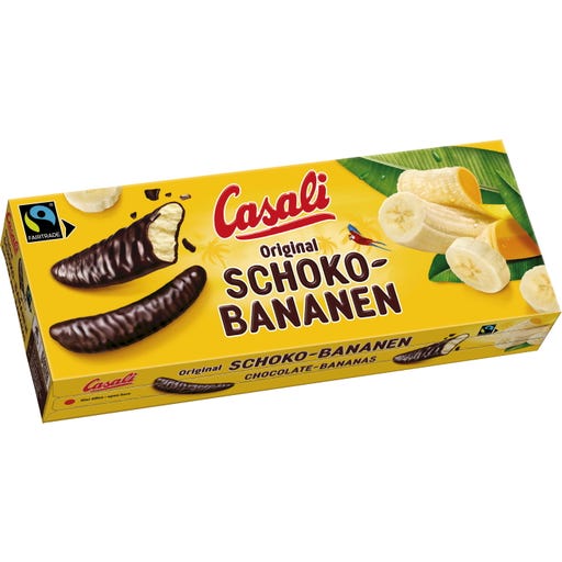 Casali Original Chocolate Bananas - 48 Pieces