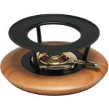 Kuhn Rikon Cherry Wood Rechaud with Gold Burner