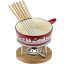 Zestaw do fondue serowego, żeliwny, indukcja, 