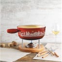 Zestaw do fondue serowego, żeliwny, indukcja, 