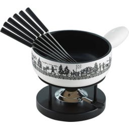 Cheese Fondue Induction Set - Alpine Pasture 23 cm - 1 Set