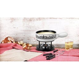 Cheese Fondue Induction Set - Alpine Pasture 23 cm - 1 Set