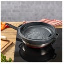 SMART & COMPACT - Passoire & Couvercle Anti-Projections - 1 pcs.