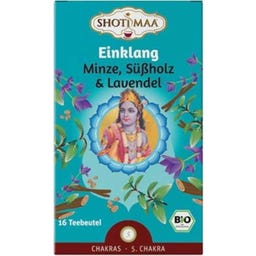 Bio Tee Einklang - Minze, Süßholz & Lavendel - 16 Teebeutel