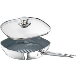 SCHULTE-UFER Green-Life - Grill Pan with Lid