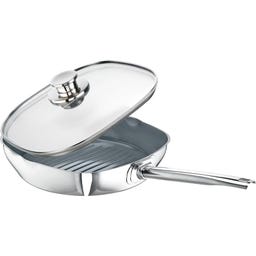 SCHULTE-UFER Green-Life - Grill Pan with Lid