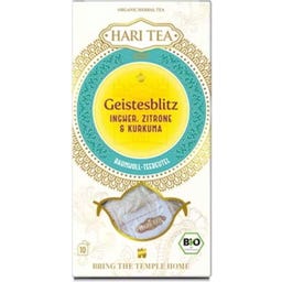 Biologische Geistesblitz Thee - Gember, Citroen & Kurkuma