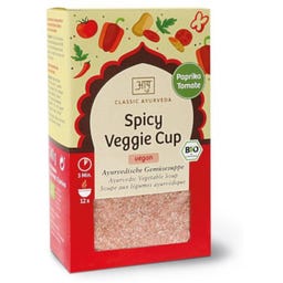Classic Ayurveda Spicy Veggie Cup, bio - 240 g