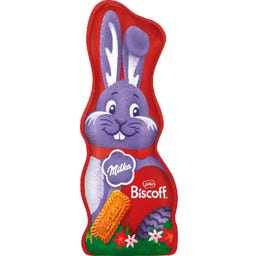 Milka Usměvavý králíček Biscoff - 95 g