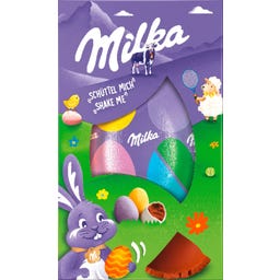 Milka Schüttel Mich Ei mit Mini Eggs - 97 g