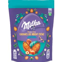 Milka Feine Eier - Karamell-Nougat