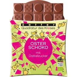Organic Squaring the Circle - Easter Chocolate with Date Sugar - 70 g