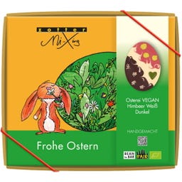 Bio MiXing Osterei Vegan Himbeer/Weiß/Dunkel - 100 g