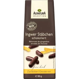 Bio Sélection Ingwerstäbchen, schokoliert - 90 g