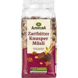 Alnatura Bio Zartbitter Knusper Müsli - 500 g