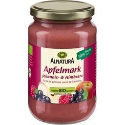 Alnatura Bio Apfelmark Johannis- & Himbeere - 360 g