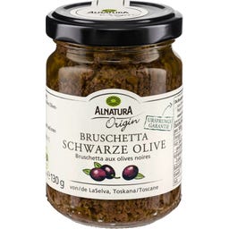 Bio Origin Bruschetta Olive, schwarz Origin - 130 g