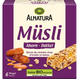 Alnatura Bio Müsliriegel Ahorn-Dattel - 150 g