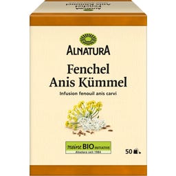 Alnatura Bio Fenchel Anis Kümmel Tee - 50 Teebeutel