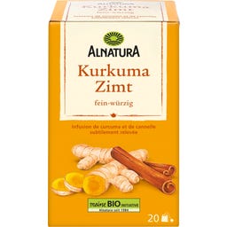 Alnatura Bio Kurkuma Zimt Tee - 20 Teebeutel