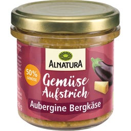 Alnatura Bio Gemüseaufstrich Aubergine Bergkäse - 135 g