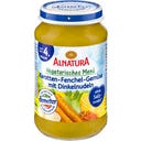 Bio otroška hrana - korenje, komarček in pirine testenine - 190 g