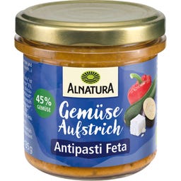 Alnatura Bio Gemüseaufstrich Antipasti Feta - 135 g