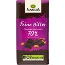 Alnatura Chokladtabletter Fin Bitter, Mini, Eko - 12,50 g