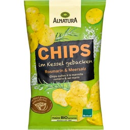 Bioland-Chips im Kessel gebacken Rosmarin & Meersalz - 125 g