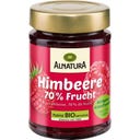 Alnatura Fruktpålägg Hallon 70% Frukt, Eko - 200 g