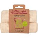 Bolsa de Algodón Bio para Frutas y Verduras - 2 piezas