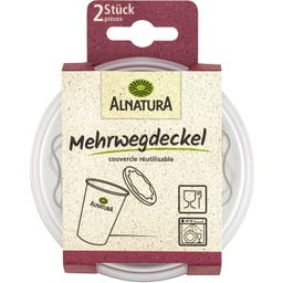 Alnatura Bio Mehrwegdeckel - 2 Stück