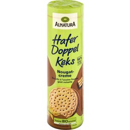 Alnatura Bio Hafer Nougat Doppelkeks - 330 g