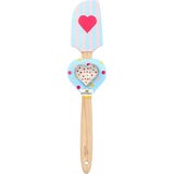 Lopatka za testo z lesenim ročajem in modelček za pi&scaron;kote