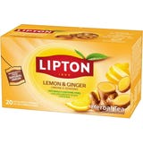 Lipton Lemon Ginger Refresh Fruit Tea