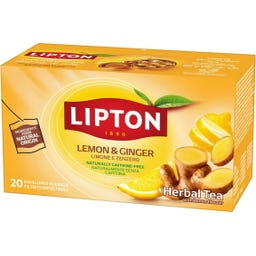 Lipton Lemon Ginger Refresh ovocný čaj