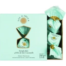 Sal de Ibiza Geschenkbox Tartufi Caramello Salato - 100 g