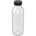 Emil – die Flasche® Ekologiczna butelka z pokrowcem w paski - 0,4 L butelka z szeroką szyjką
