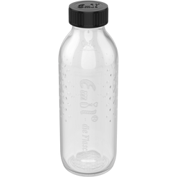 Emil – die Flasche® Ekologiczna butelka z pokrowcem w paski - 0,4 L butelka z szeroką szyjką